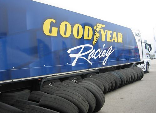 Goodyear kamionverseny beszállító